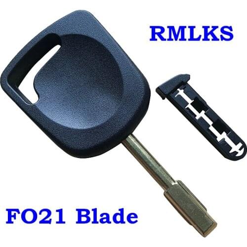 Transponder Key Shell For Ford For Focus Mondeo Ka Escort Fiesta Fusion Transit Connect Fob Key Case Cover No Chip Uncut Blade
