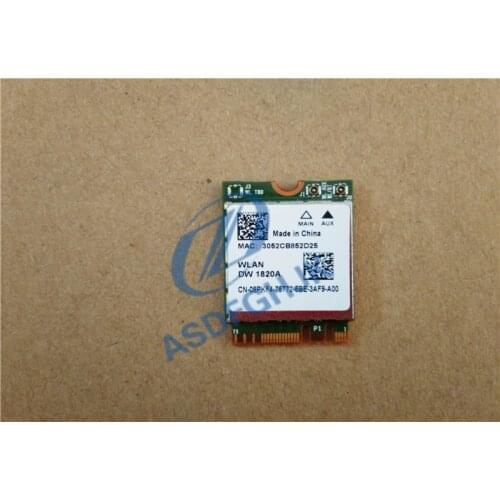 DW 1820A 08PKF4 8PKF4 802.11AC 867Mbps NGFF Bluetooth 4.1 Wireless Card For Broadcom BCM94350Z FOR Dell DW1820A WLAN CARD