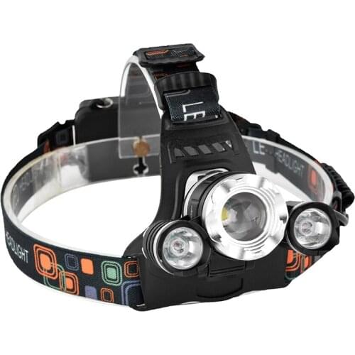 Jiguoor 1200 Lumens T6+2 XPE 4 Modes Led Bicycle Headlight flashlight Infinite Zoom Waterproof Sports For Bicycle Bike Camping