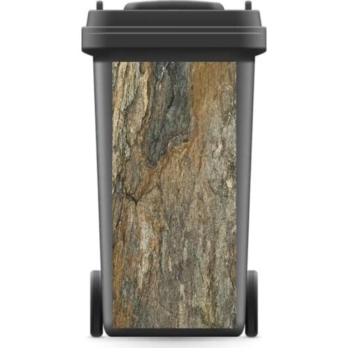 DIY Creative 3D Rubbish Bin Sticker Art Rock Wall Mural Wall Print Decal Removable self adhesive Kitchen Accessories