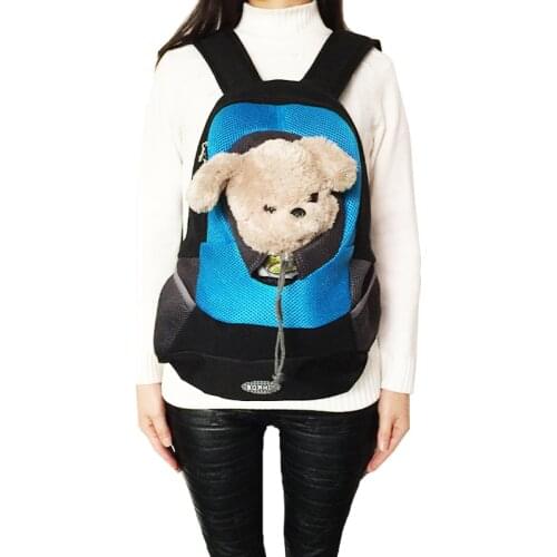 New Coming Fashion Sport Design Mesh Pet Dogs Backpack Carrier Bag Free Shipping Bag For Dog