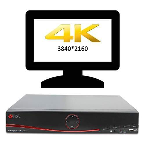 NVR Oba-NV800 16ch PoE 8mp 4k PoE with face recognition 16*4K/25*5MP/32*1080P
