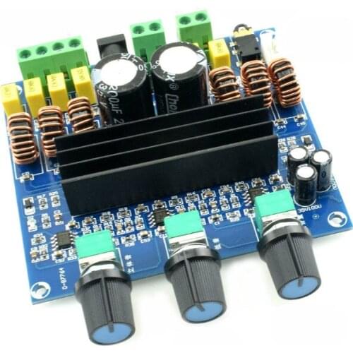 SOTAMIA TPA3116D2 Subwoofer Amplifier Board 2.1 Channel Power Amplifiers Audio AMP 2*80W+100W Home Sound Theater DIY