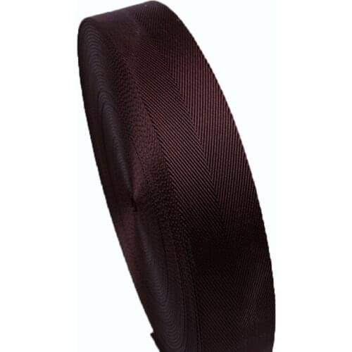 Polyester herringbone tape webbing 38mm width 1.15mm thickness for bag strap