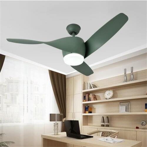 ORY Modern Ceiling Light with Fan Remote Control 3 Colors LED Home Decorative for Living Room Dining Room Restaurant