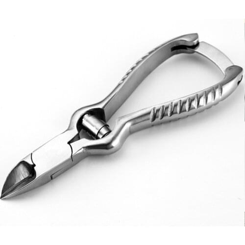 1PC Manicure Care Nail Cutter Heavy Duty Stainless Steel Toe Nail Clipper Feet Care Tools 4.88 Inch Professional