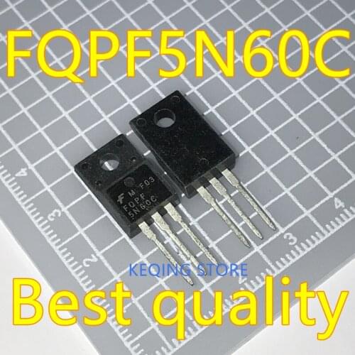 10pcs FQPF5N60C 5N60C