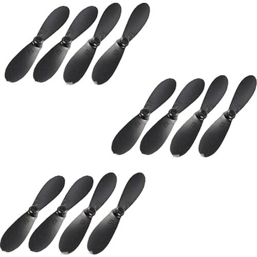 12PCS Mini RC Drone DH-120 CW CCW Propeller Props Main Blade Spare Part Helicopter Quadcopter Accessory