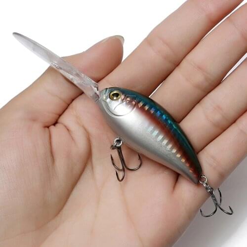 18g Crank Wobblers Fishing Lure Mini Minnow Crankbait Pesca Fishing Lures Bait Deep Diving Hard Bait Pesca Jerkbait Floating