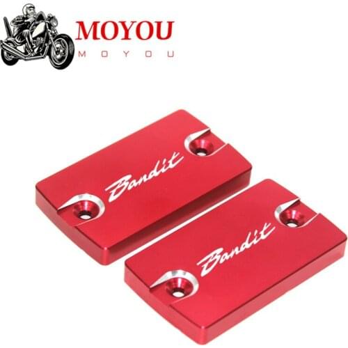 With LOGO Bandit Motorclcye Accessories For SUZUKI BANDIT 1250/1250S 1200N/S 650/650S 650N/S Brake Fluid Reservoir Cover Cap