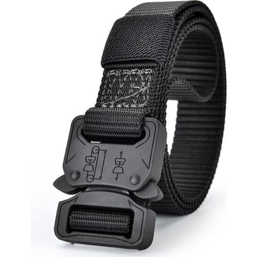 Army Tactical Nylon Belts Special Forces SWAT Military Equipment Army Belt US Soldier Combat Strap Waistband for jeans NS45
