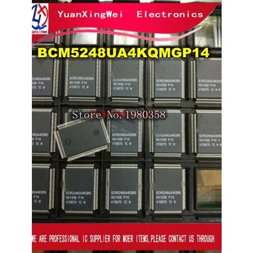 Free Shipping 10pcs BCM5248UA4KQMGP14 BCM5248UA4KQMG-P14 BCM5248UA4KQM-P14 BCM5248UA4KQMG BCM5248UA4KQM QFP128