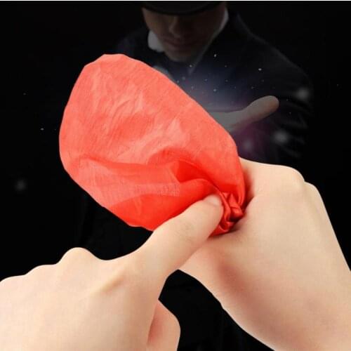 Magic Finger Tricks Props Toys Funny Prank Party Fake Thumb Magic Tricks Close Thumb Silk Scarf Street Magic Tricks Novelty Toy