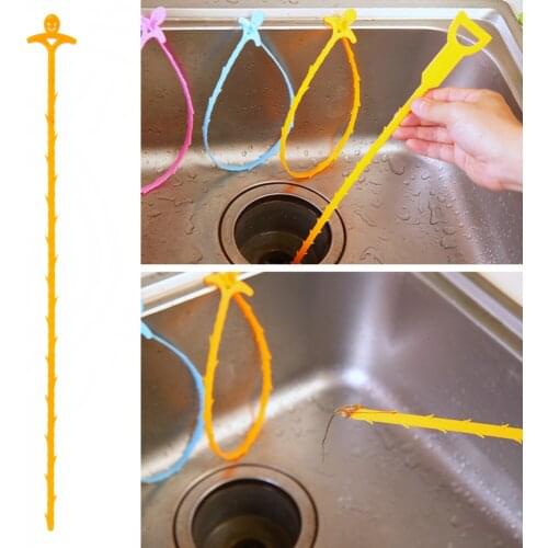 Sink Cleaning Hook Bathroom Floor Drain Sewer Dredge Device Small Tools Creative Home