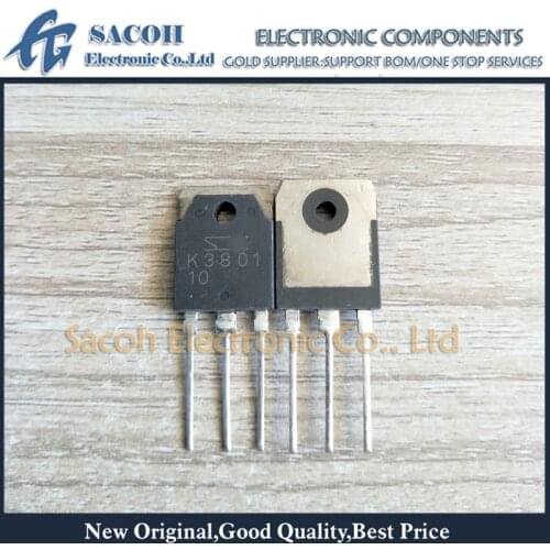 New Original 10PCS/Lot 2SK3801 K3801 LD3801 3801 TO-3P 70A 40V Auto MOSFET Transistor