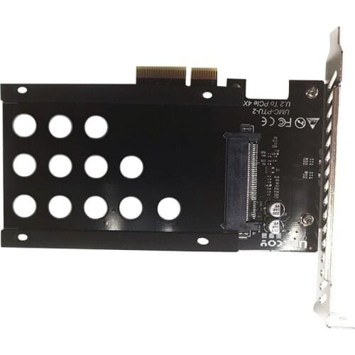 PCI-E Riser Card U.2 to PCI-E Adapter Card SSD Hard Drive Converter Board Computer Accessory Dropping