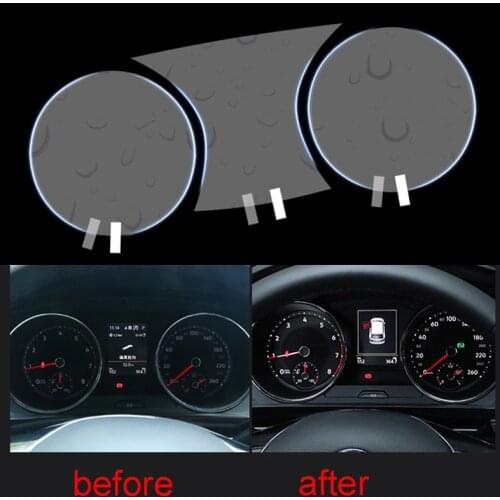 Car dashboard film protective film stickers decoration For Volkswagen Tiguan L 2017-2019 Car styling accessories