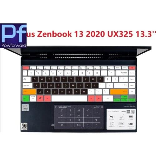 Silicone Keyboard Protective film Cover skin Protector for Asus ZenBook 13 UX325 UX325J UX325JA 13.3 inch