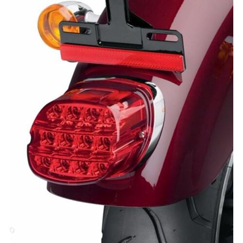 LED Brake Tail Light Motorcycle for FLSTF Night Train Touring Softail Sportster Road King Electra Road Glide