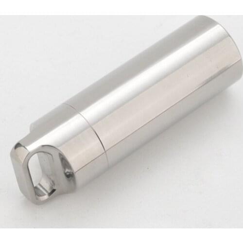 Titanium Sealed Waterproof Storage Pill Box Pendants EDC Tools Eco-friendly Home Outdoor Box