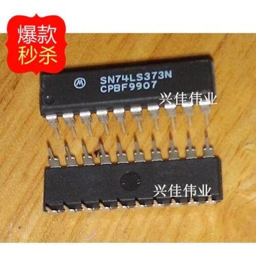 10PCS New original authentic 74LS373 SN74LS373N DIP20 latch / flip-flops