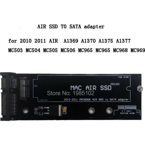 AIR SSD TO SATA adapter FOR AIR 2010 2011 a1370 a1369 SSD