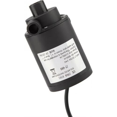 Fish Pond DC 6-24V Brushless Aquarium Fountain Pond Solar Submersible Water Pump Aquarium Air Pump