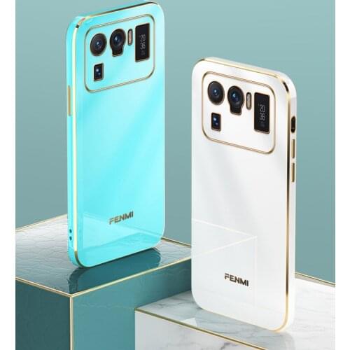 Plating Ring Holder Case For Xiaomi mi 11 Ultra Mi11 Lite Mi 11 Pro Soft Silicone Phone Cover For Xiaomi mi 10 Mi10 Pro