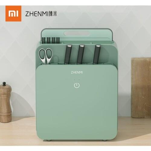 Xiaomi Zhenmi Chopping Board Knife Rest Sterilizer Knife Chopsticks Function Intelligent Ultraviolet Chopstick Storage Holder