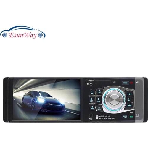 4.1" 4012B Car Stereo Audio MP5 Player Bluetooth Rear View Camera MP5 Player Single Spindle MP3 Player Radio U Disk with Camera