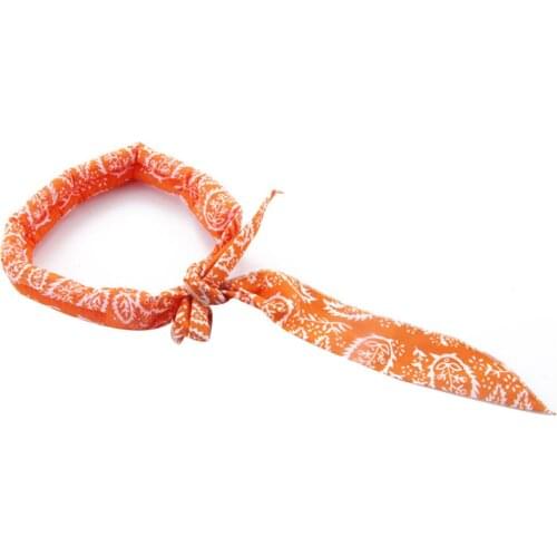 Cooling Collar Cooling Scarf Wrap Soaked Tie Around Neck Head to Instantly Chill Out for Dog and Men Women RW