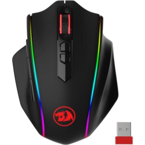 Redragon Original M686 Vampire Elite RGB Gaming Mouse Wireless and Wired Dural Mode Connection PC Gamer Mouse