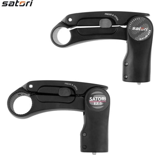 SATORI Adjustable Bicycle Stem Riser 31.8mm/25.4mm Mountain Road Bike Stem Bicycle Parts Cycling Accessories
