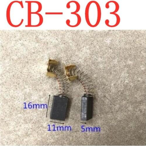 10 pcs Carbon Brush CB-303 191963-2 for 6304LR LS0714 DA4000LR DA4031 DS4000 PV7001C 4200NH GV7000C 2107FK JR3060T JR3070CT
