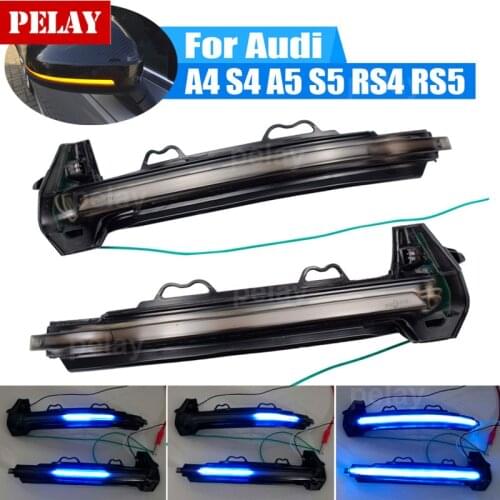 Dynamic Blinker Mirror Light for Audi A3 8P A4 A5 B9 Q3 A6 C6 4F S6 LED Turn Signal Side Indicator SQ3 A8 D3 8K