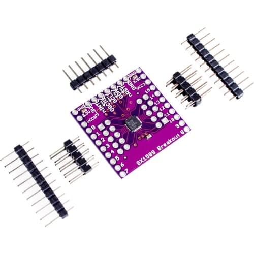 SX1509 16 channel I/O output module and keyboard GPIO voltage level LED driver