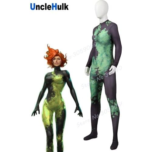 Poison Ivy Pamela Lillian Isley Spandex Zentai Costume | UncleHulk