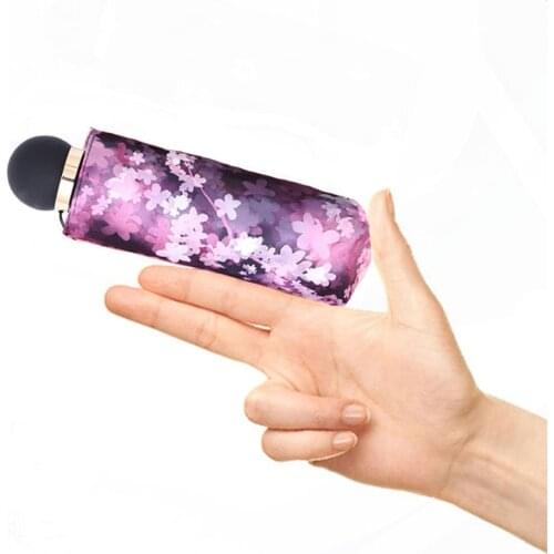 Flower Umbrella Rain Womens Mini Pocket Sunscreen Anti UV Sun Umbrella Women Olycat Parasol Female Five Folding Umbrella