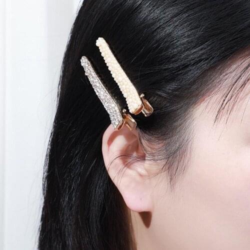 1 PC Rhinestone Alligator Hair Clips Pins Hairband Pin Barrette Hairpin Headdress Accessories Hair Styling Tools Dropshipping