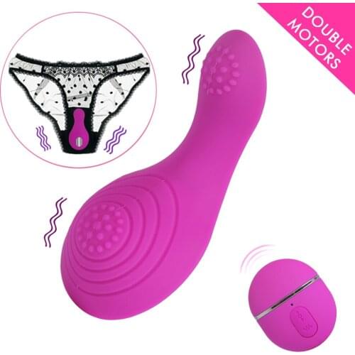 Panty Vibrator Invisible Vibrating Eggs Wireless Remote Control Portable Clitoral Stimulator Sex-toys for Women Sex Products