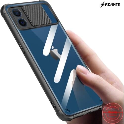 Rzants for iphone 12 Mini iphone 12 Pro Max Case Protection Lens Airbag pumper Shockproof Casing Clear Phone Shell Soft Cover