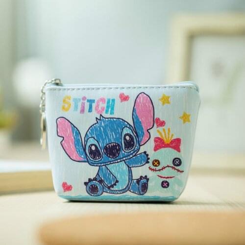 Disney children cartoon purse Coin Mickey Mouse coin bag girl boy gift handbag storage key pendant bag kid packet case pencil