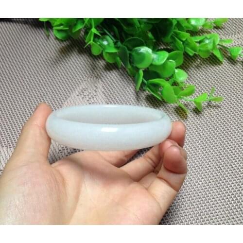Drop Shipping Wholesale Jadee Bangles grade A Pure Natural Jadee Bangle Bracelet Natural Stone Womens Bangles For women