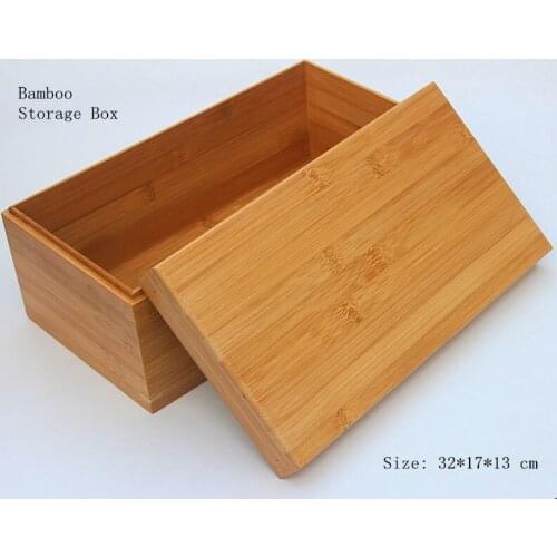 New Bamboo Storage Box Home Use Decoration Gift Case Women Jewelry Package Can Customize LOGO