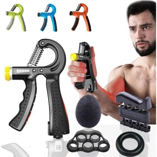 5-60Kg Adjustable Heavy Gripper Fitness Hand Exerciser hand Grip Wrist Increase Strength Spring Finger Pinch Carpal Expander
