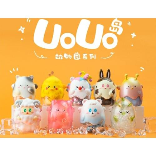 Zoo series blind box cartoon animal doll cute girl heart decoration creative gift decorations for home anime decor desk decor
