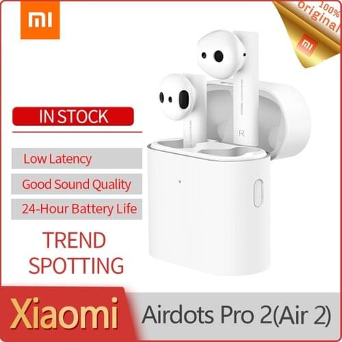 Xiaomi Air 2 TWS Airdots Pro 2 Mi True Wireless Earphone 2 TWS Earphone LHDC Tap Control Dual MIC ENC Wireless Bluetooth In Ear
