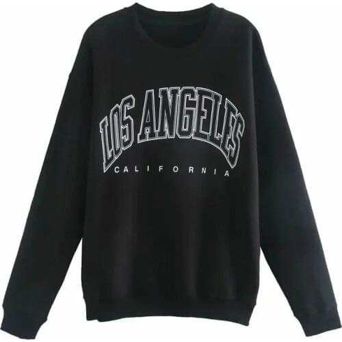 Yuqung Casual Loose Oversized Fleece Hoodie Women Autumn Winter Long Sleeve Pullover Sweat Shirt Top Ladies Letter Sweatshirt