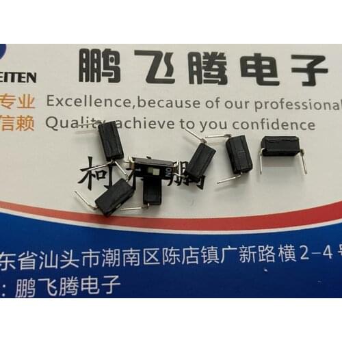 1PCS Original British ELEDIS DAG-101LF dial code switch 1 bit key type flat dial 1P1 coding switch straight plug 2.54mm