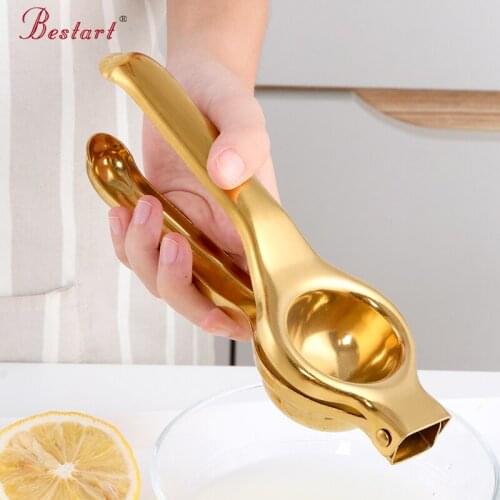 1 Pcs Manual Lemon Orange Juicer Stainless Steel Squeezed Lemon Juice Lemon Clip Fruit Machine Household Manual Juicers